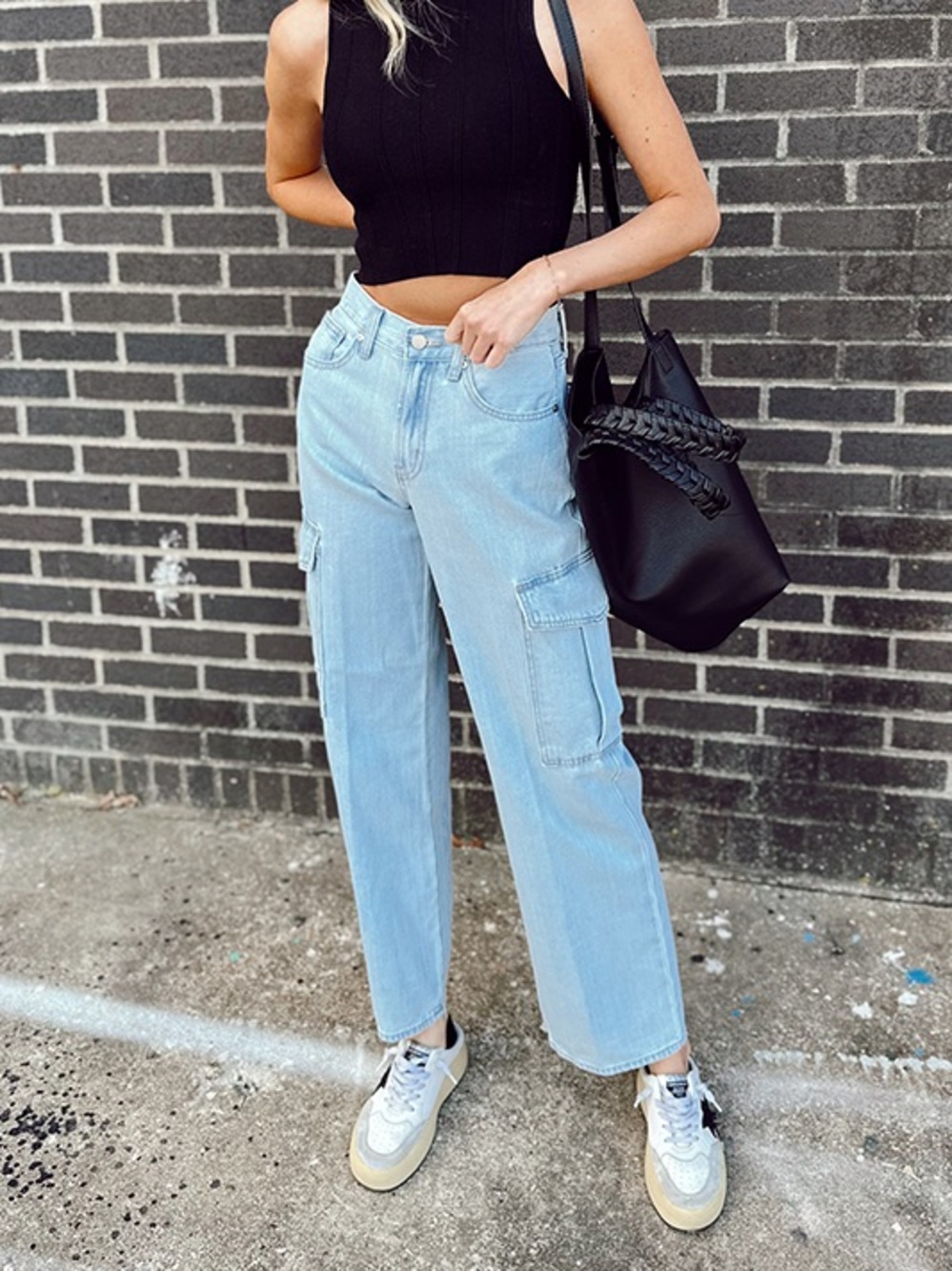 NWOT Just Black Denim (JBD) Tyler 7 Pocket Cargo Jean